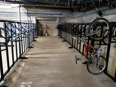 Single Sided Vertical Bike rack Vancouver