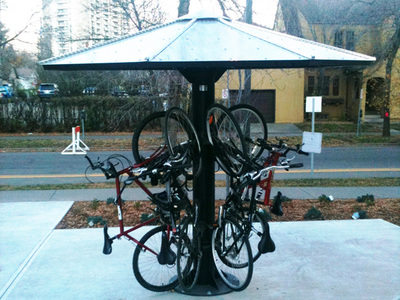 Edmonton bike rack