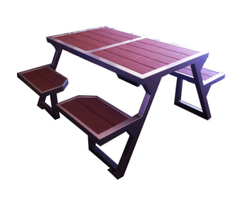steel table custom designs